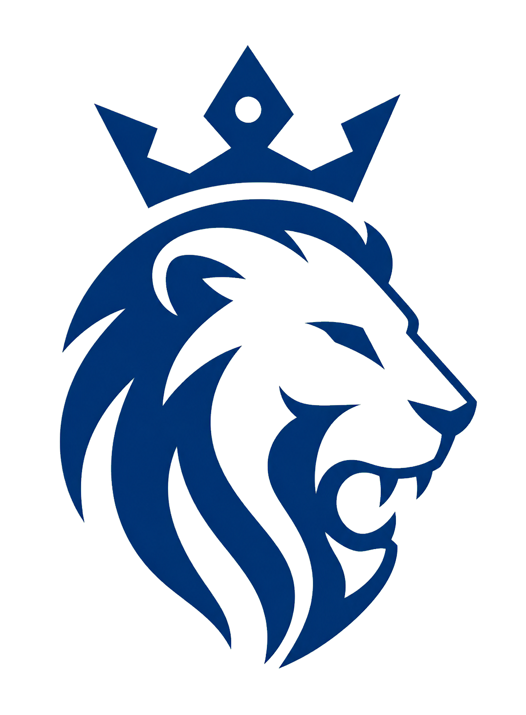 Blue Handyman LLC lion logo